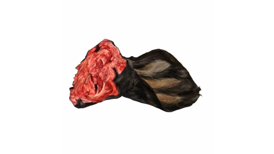 Rinderohren mit Fell